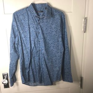 Bar III Floral Dress Shirt